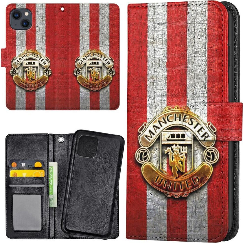 iPhone 15 Plus - Lommebok Deksel Manchester United
