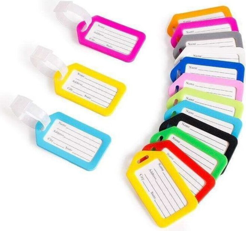 Bilde av Bagagetag / Adresstag / Luggage tag - Märkning väska