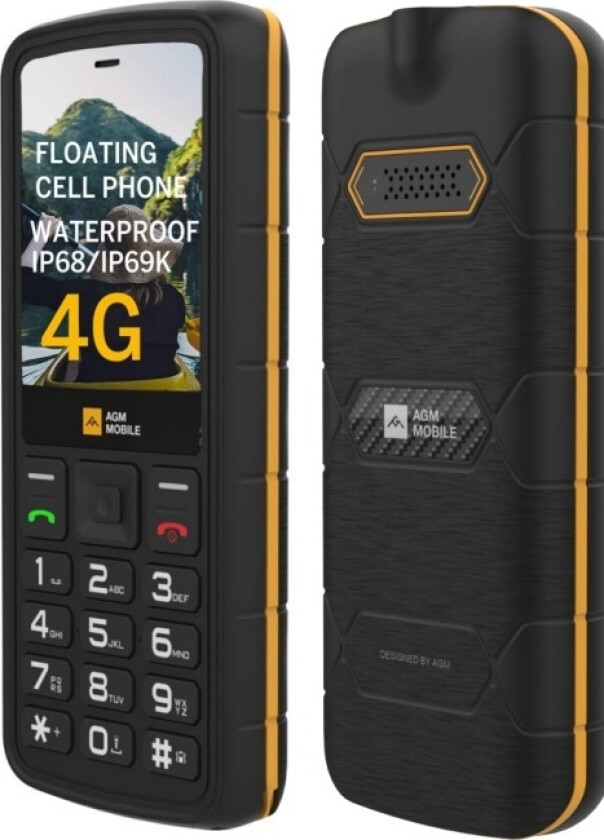 Agm Mobile M9f (4G) Ip68/Ip69/Mil-Std-810G, Flytbar