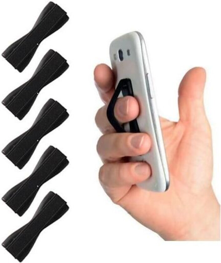 5-Pack - Mobilhållare - Hållare för Mobil / Mobilring / Grepp