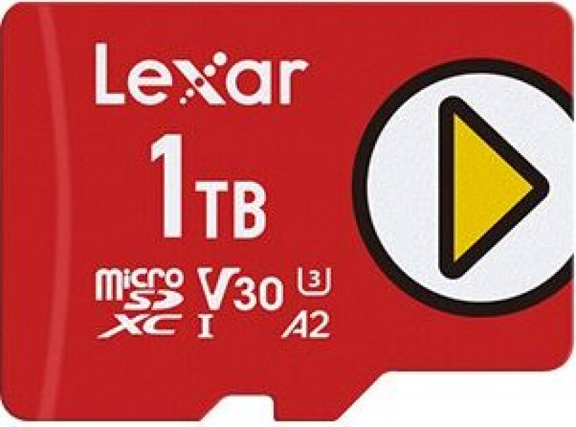 Minne Micro Sdxc 1Tb Uhs-I/Play Lmsplay001t-Bnnng Lexar