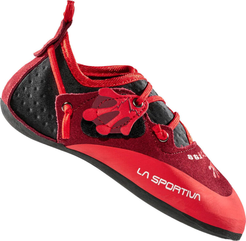 Kids' Stickit Climbing Shoes Red 32