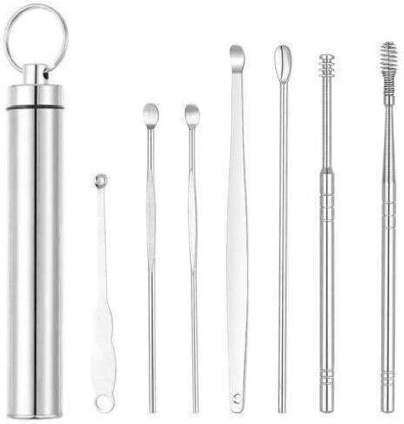 Bilde av Kit för borttagning av öronvax - Rostfritt stål