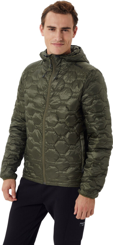 Men's Borg Liner Jacket Olive Night S