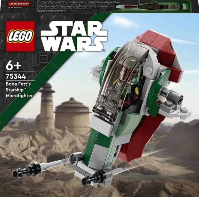 Lego Star Wars Boba Fetts Micro Space Fighter 4 Stk. (75344)