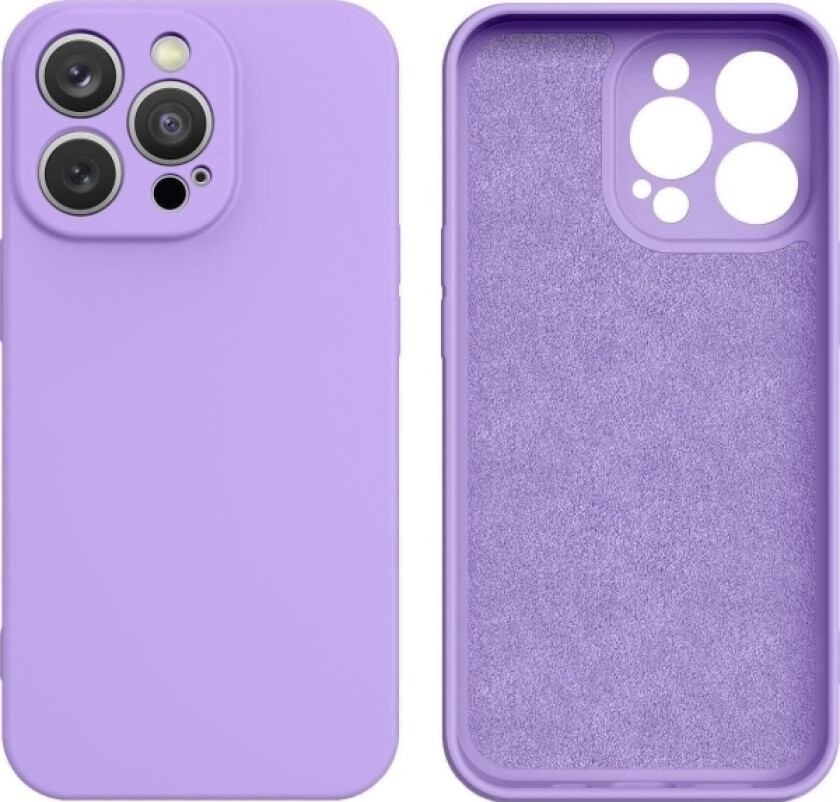 Silikondeksel Til Samsung Galaxy A14 5G / Galaxy A14 Silikondeksel Lilla