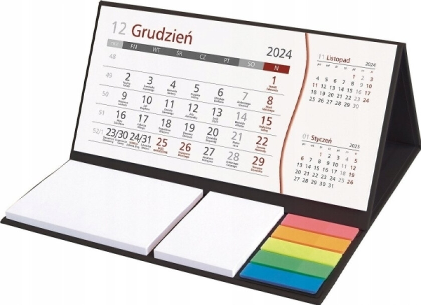 Rundt Oss Kalender 2025 Med En Svart Notatbok