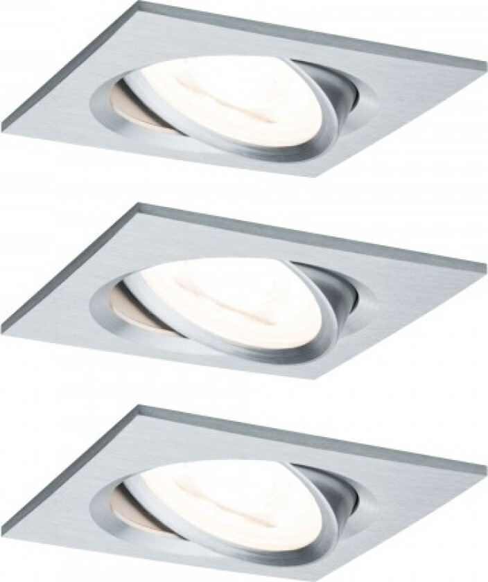 934.92, Indbygget Lysplade, 3 Pære(R ), Led, 2700 K, 460 Lm, Aluminium