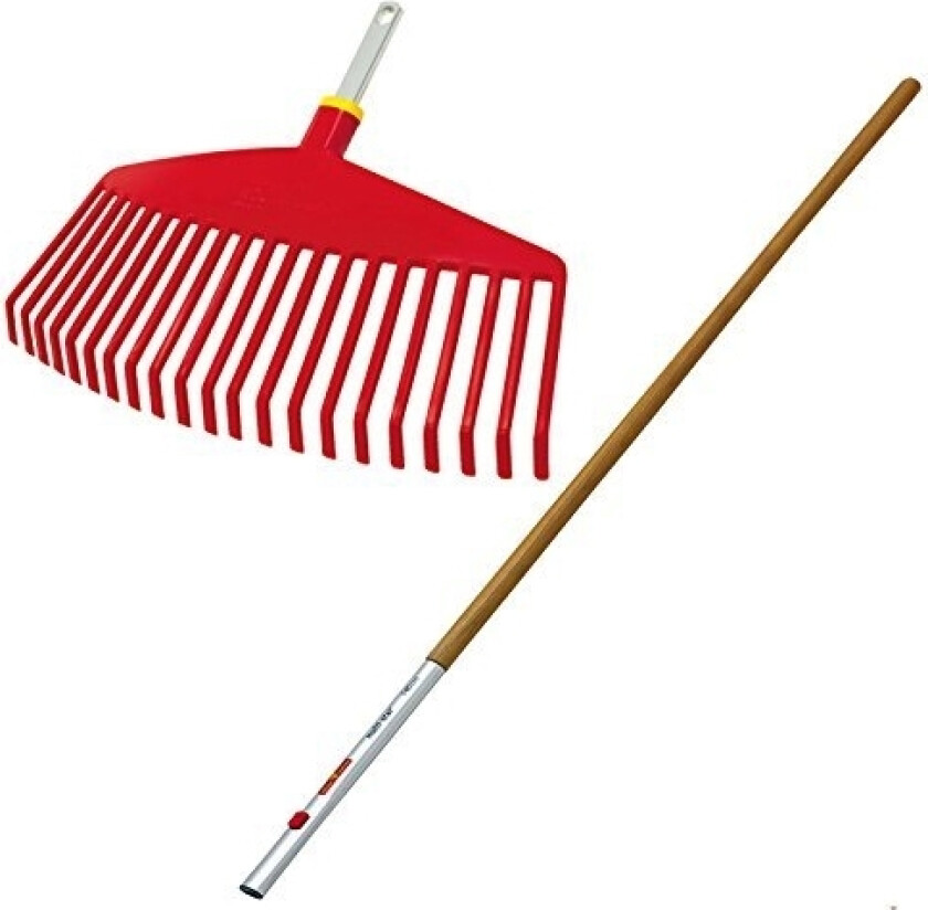 Wolf-Garten Promotion P786, Løvrake, Brun, Rød, Sølv, Tre