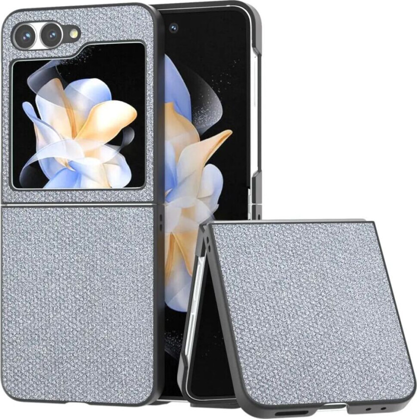 Samsung Galaxy Z Flip6 5G Rhinsten Deksel - Grå