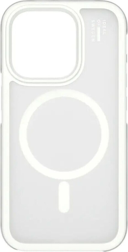 iDeal Of Sweden iPhone 15 Pro Ideal Bumper Deksel - MagSafe Kompatibel - Cloudy White
