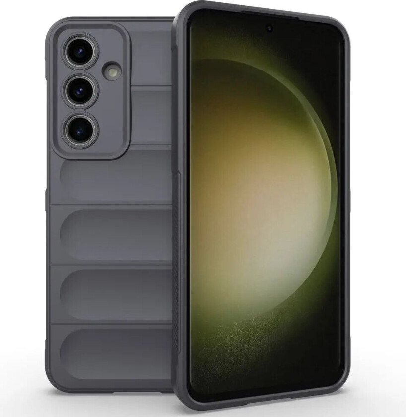 Samsung Galaxy S24 FE Fleksibelt Plastdeksel - Grå