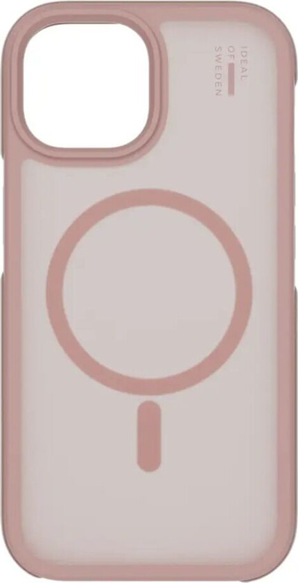 iDeal Of Sweden iPhone 15 Ideal Bumper Deksel - MagSafe Kompatibel - Blush Pink