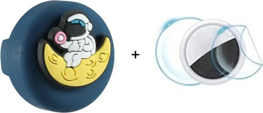 Apple AirTag Silikon Holder for Sko med Motiv - Astronaut