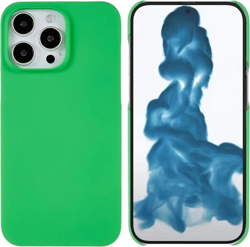 iPhone 16 Pro Matt Hard Plast Deksel - Grønn