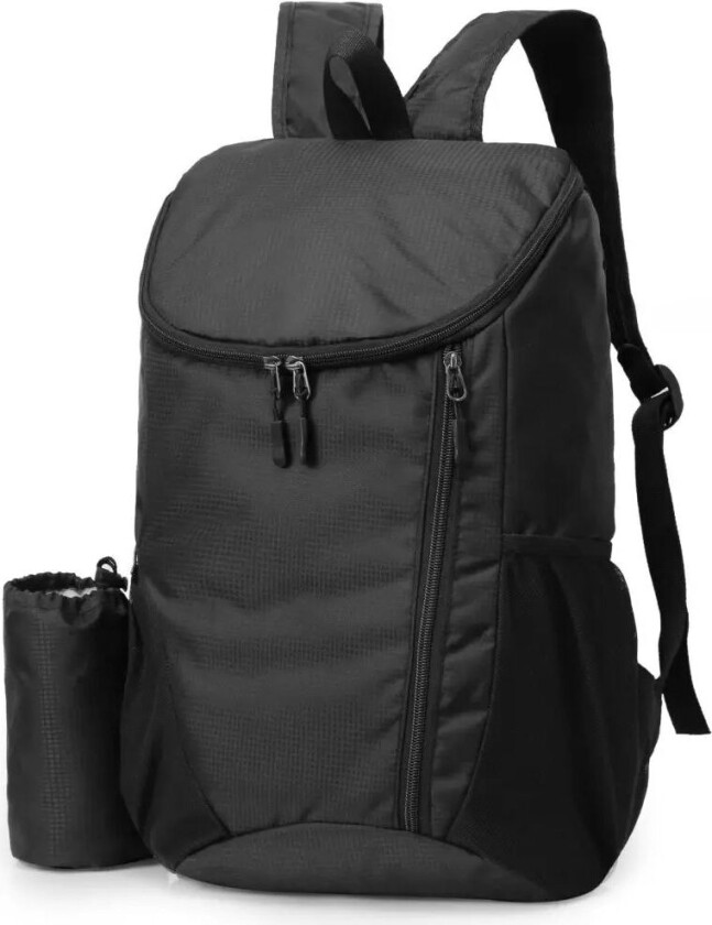 Vannavstøtende 20L Nylon Ryggsekk (42 x 28cm) - Svart