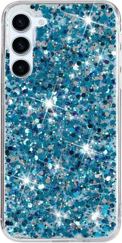 iPhone X / XS Glitter Deksel - Blå