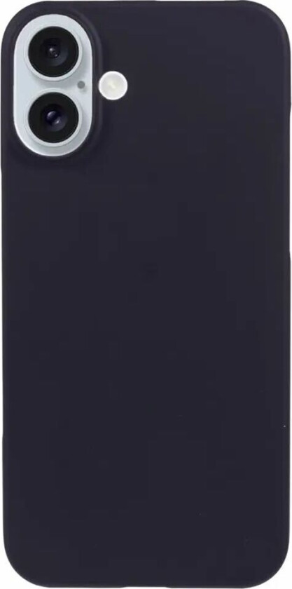 iPhone 16 Hard Plast Deksel - Svart