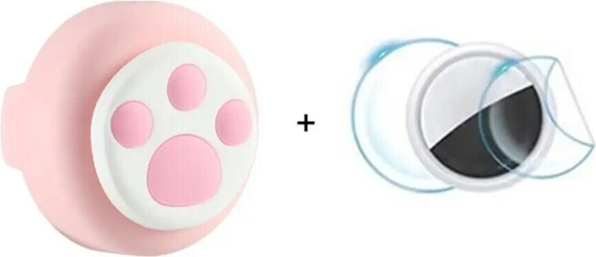 Apple AirTag Silikon Holder for Sko med Motiv - Pote