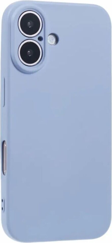 iPhone 16 Matt Fleksibelt Plast Deksel - Lavendel