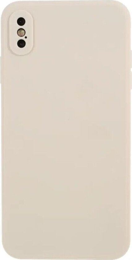 iPhone XS Max Silikon Deksel - Beige