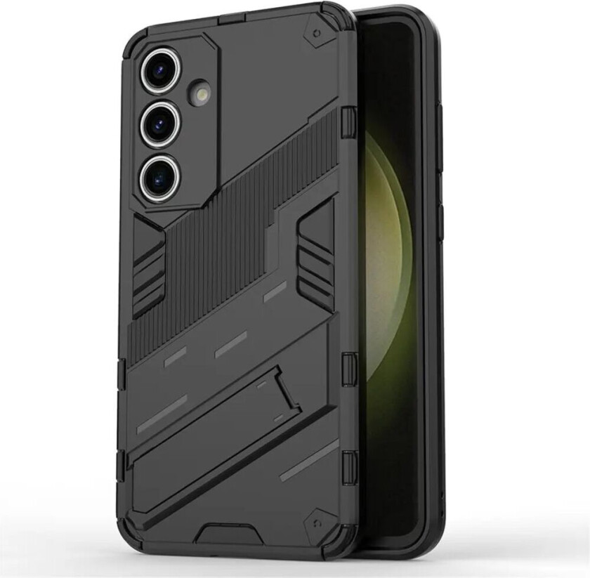 Samsung Galaxy S24 FE Hybrid Deksel med Kickstand - Svart