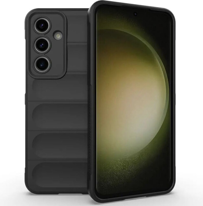 Samsung Galaxy S24 FE Fleksibelt Plastdeksel - Svart