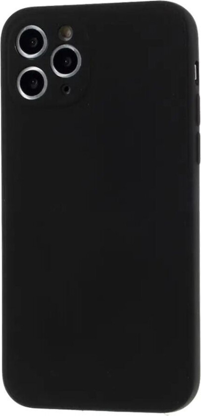 iPhone 11 Pro Max Silikon Deksel - Svart