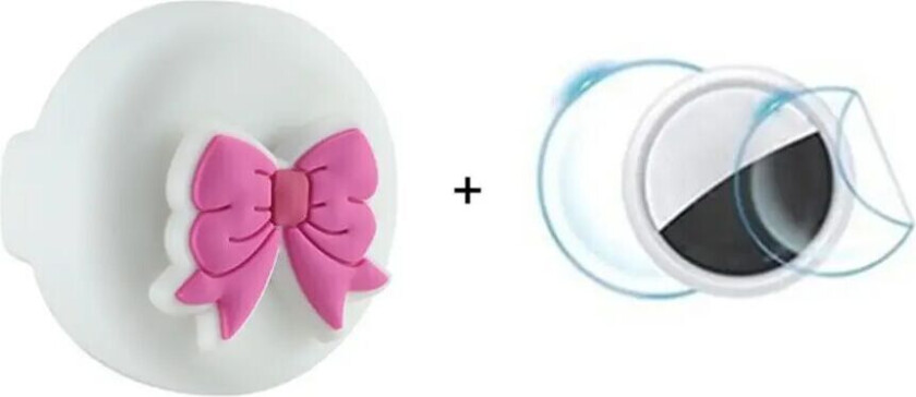 Apple AirTag Silikon Holder for Sko med Motiv - Bue