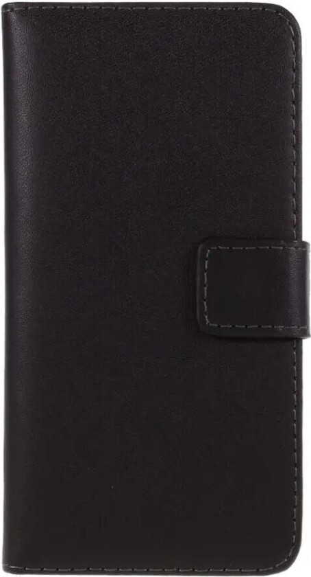 iPhone 8 Plus / 7 Plus / 6 (s) Plus Kunst Skinn Deksel med Lommebok - Svart