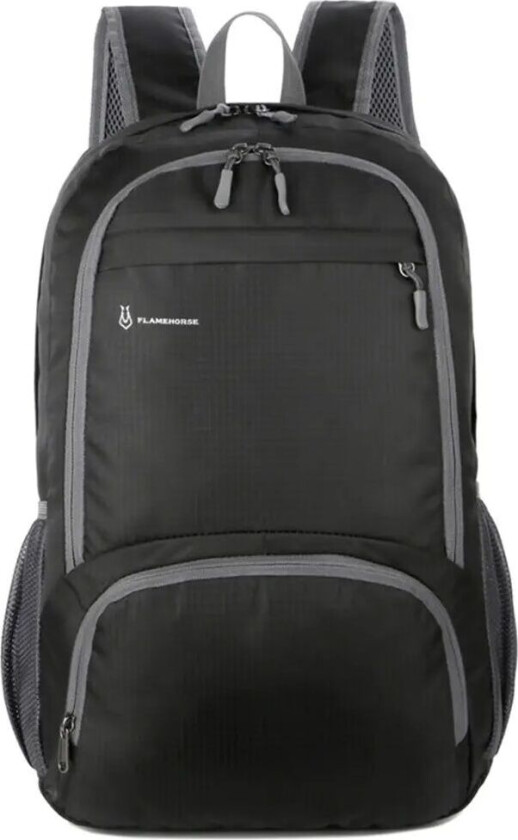 Vannavstøtende Nylon Ryggsekk (47 x 31 cm) - Svart