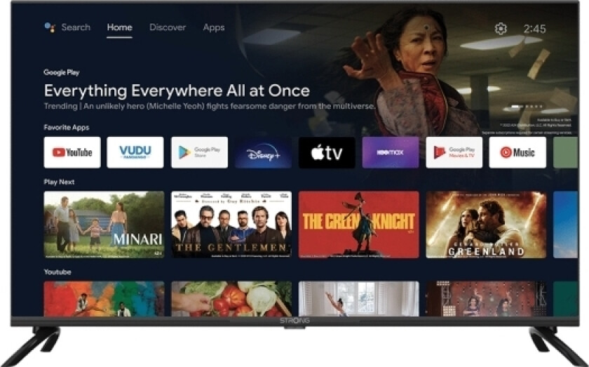 Srt 40Fd5553, 101,6 Cm (40"), 1920 X 1080 Piksler, Full Hd, Smart Tv, Wi-Fi, Sort