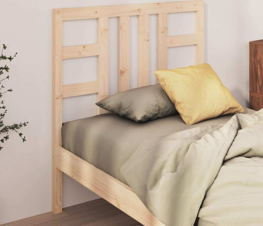 Sengegavl 81x4x100 cm heltre furu