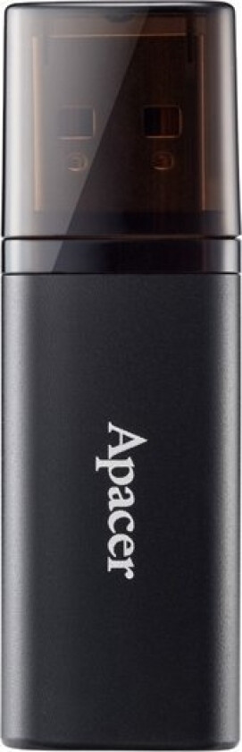 Apacer Apacer Usb Flash Drive, Usb 3.0, 32Gb, Ah25b, Black, Ap32gah25bb-1, Usb A, With Cover
