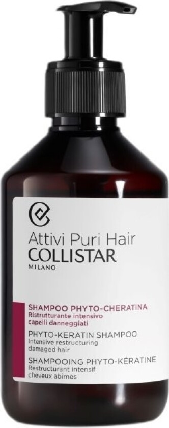 Phyto Collistar_Attivi Puri Phyto-Keratin Shampoo Hårsjampo 250Ml