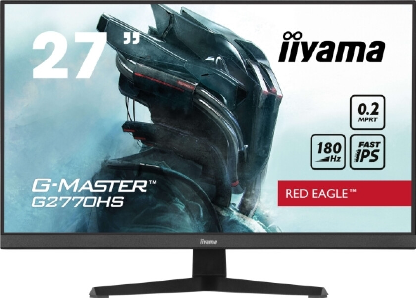 G2770hs-B1 27 Tommer Rask Ips Fhd 180Hz 300Cd/M2 0,2Ms Hdmi Dp-Høyttalere