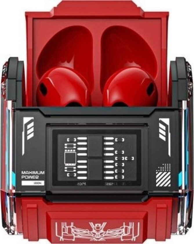 Mg-C03 Tws-Hodetelefoner (Røde)