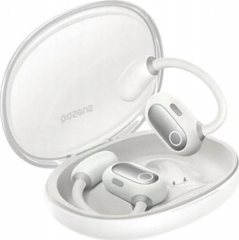 Eli Sport 1 Open-Ear Tws Stellar-Hodetelefoner, Hvite