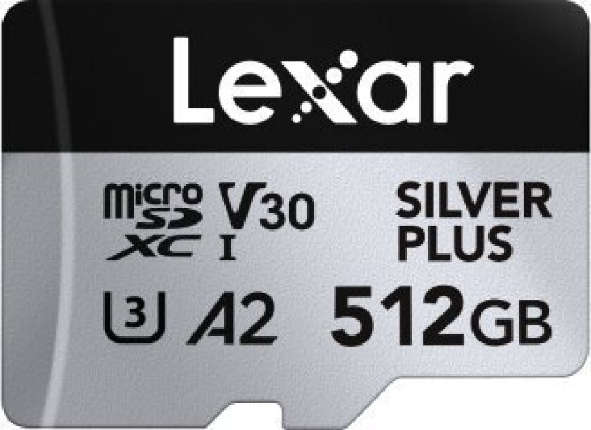 Minnekort Minne Micro Sdxc 512Gb Uhs-I/Lmssipl512g-Bnang Lexar