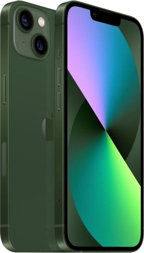 Iphone 13 - 5G Smartphone - Dobbelt-Sim / Internminne 128 Gb - Oled-Display - 6.1" - 2532 X 1170 Piksler - 2X Bakkameraer 12 Mp, 12 Mp - Front