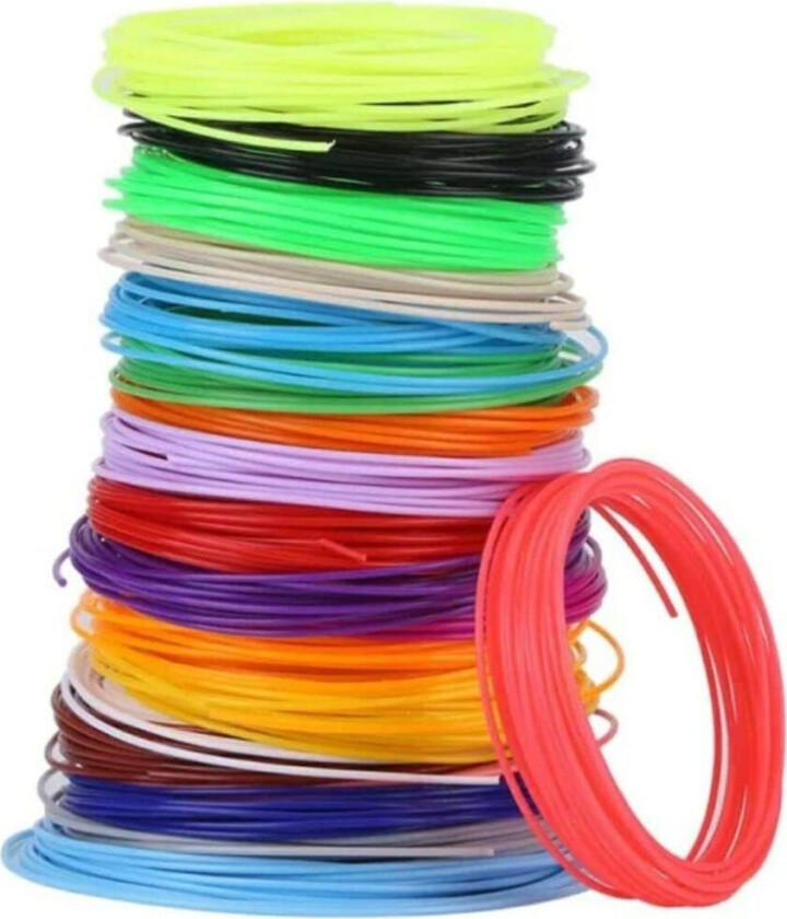 SiGN Filament PLA for 3D-penn, 10 farger (50m)