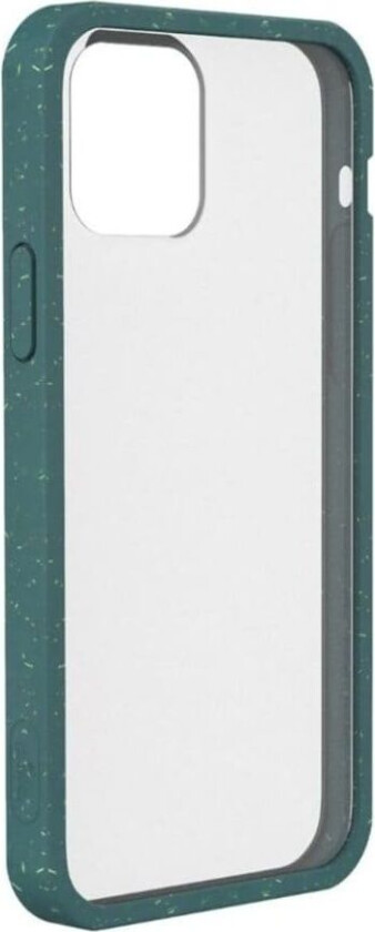 Pela iPhone 12/iPhone 12 Pro Deksel Eco Friendly Clear Grønn