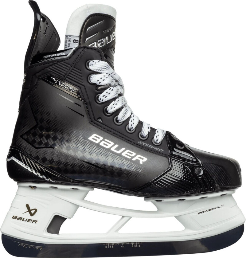 bauer S24 Ti Supreme Shadow Skate 24/25, hockeyskøyte, senior Fit2 (Regular)