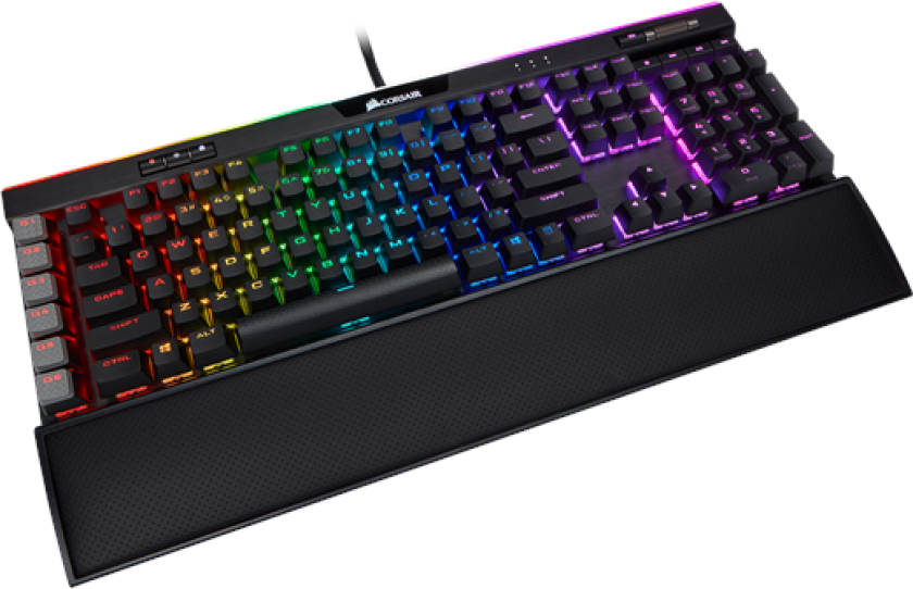 K95 RGB PLATINUM XT MX Speed - NA - Gamingtastatur - Amerikansk Engelsk - Svart