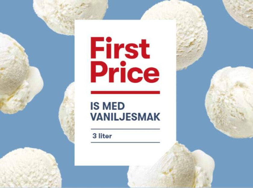 Iskrem Vaniljesmak 3l