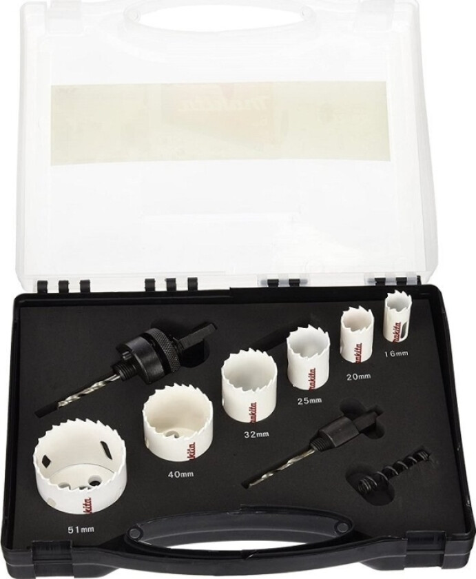 Hullsko 9 Stk. 16/20/25/32/40/51Mm