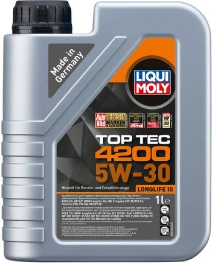 Liqui-Moly Engine Oil Liqui Moly Top Tec 5W30. 1 L