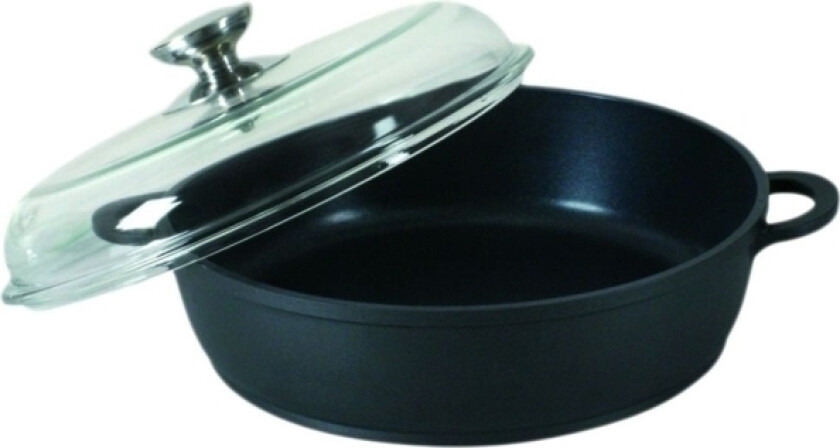 Ambition Stekepanne Taurus Dyp Med Lokk 28 Cm Ambition 84106