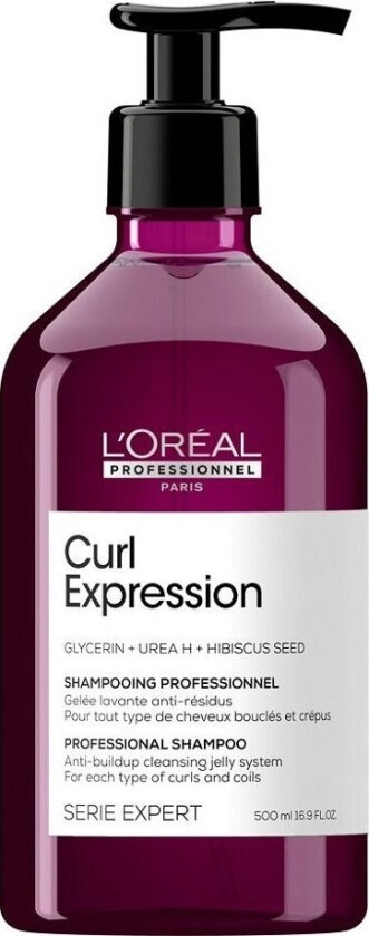 L'oreal Professionnel_Curl Expression Rensegelsjampo For Krøllete Hår 500Ml