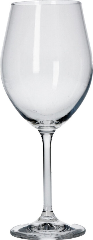 La Porcellana Bianca Sett Med 6 Rødvinsglass Novello - Gjennomsiktig, 425 Ml